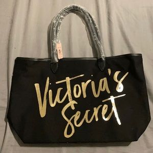 Black VS Tote bag